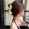 Hair Holder Korean Hair Clamp Large Bow Barrette Bow Hair Claw Bowknot Hair Clip Women's Hair Grab