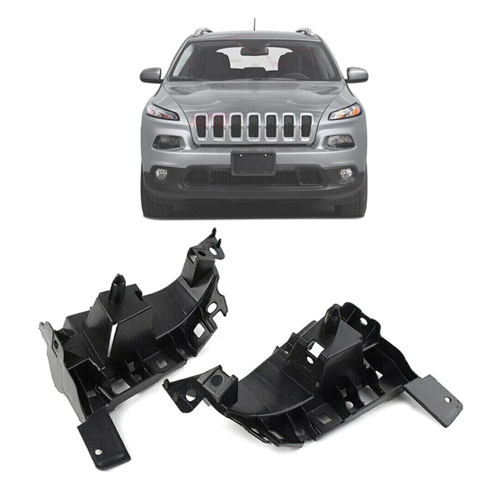 2 шт. Левый и правый нижние кронштейны переднего бампера для Jeep Cherokee 2014-2018