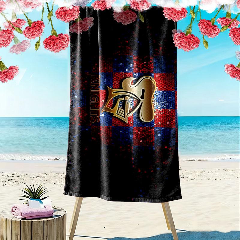 Newcastle United Print Beach Towel, Large Soft Quick Dry Towel for Beach Camping Swimming