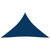 VidaXL Sun Sail Oxford Fabric Triangular 3.5x3.5x4.9 M Blue