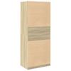 Wardrobe Sonoma Oak 80 x 50 x 200 cm Particleboard
