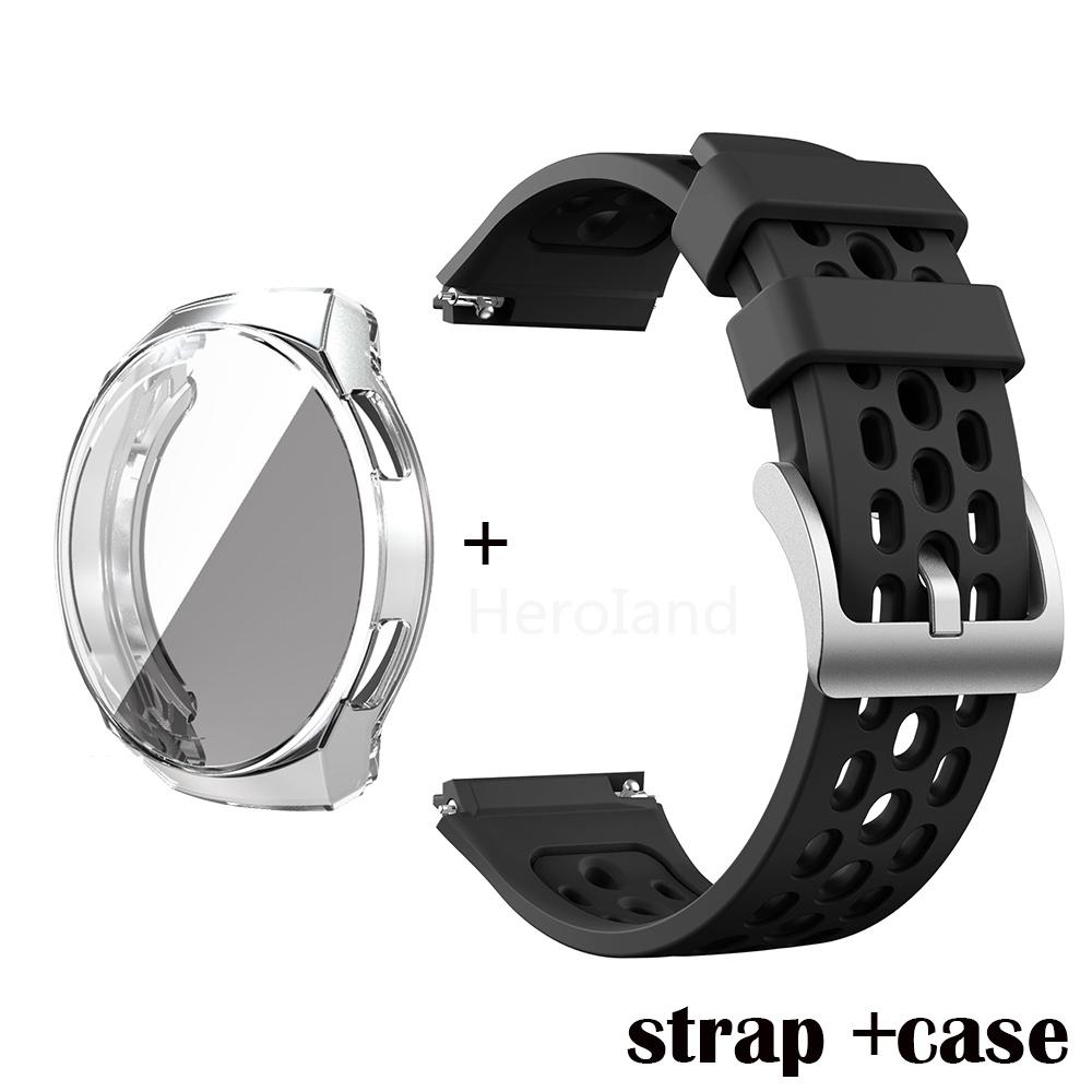 Мягкий силиконовый ремешок для часов Huawei Watch GT 2e, ремешок на запястье для Huawei Watch gt 2e, браслет, защитный чехол для умного браслета