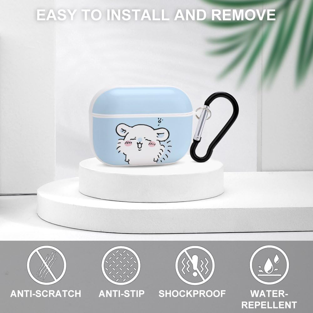 Cute Small Animal Rabbit Anime Airpods Pro2 Case Cute Airpods Pro 2nd Generation Case Stylish Airpods Cover Sports Pro Earphone Case Protective