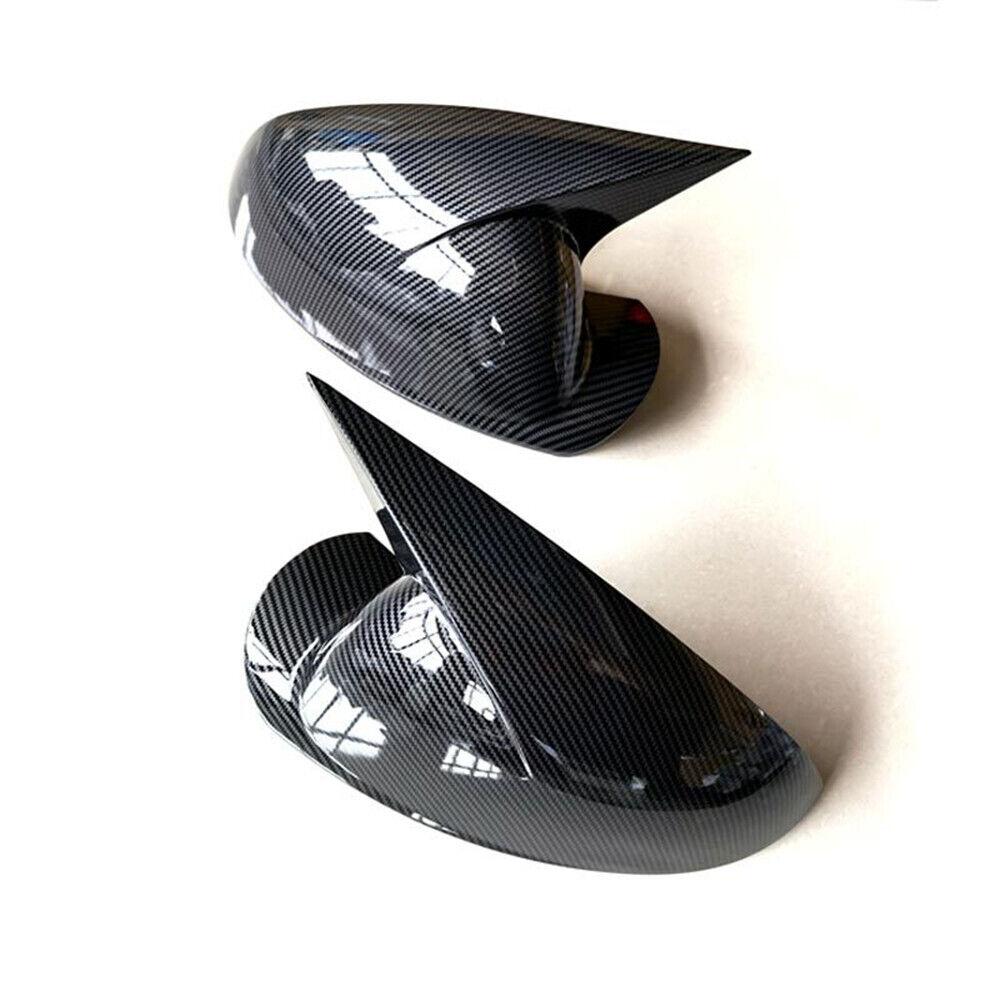 Car Decoration For Buick Regal Opel Vauxhall ignia 2008-2016 Carbon Fiber Glossy Black Car Rearview Accessories Styling