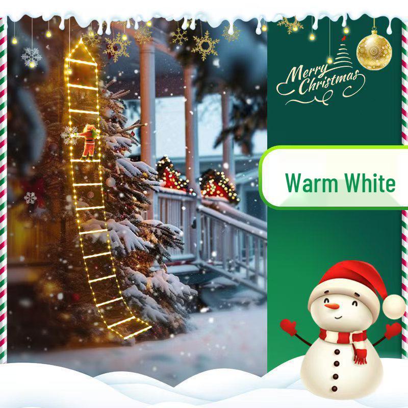 LED Decorative Stair Lights for Indoor/Outdoor Christmas Ladder Atmosphere