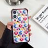 Подходит для Apple 11, магнитный чехол для мобильного телефона, прозрачный чехол с узором в виде сердца, акриловый чехол три-в-одном с цветной кромкой и воздушной подушкой, противоударный.