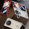 Чехол-бампер с кольцом 360 для Honor Magic V6, защитный корпус для чехлов Magsafe, задняя крышка для мобильного телефона с закаленным стеклом