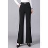 Elastic Waisted and Slightly Flared for Women's High Waist Slim Casual and Versatile Thin Style Fashionable Suit Flared Pants