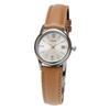 Simple Analog Watch with Leather Small Business Japanese Movement LTP-V002 Calendar, Strap, Size, Retro, Antique, Watch, (Brown)
