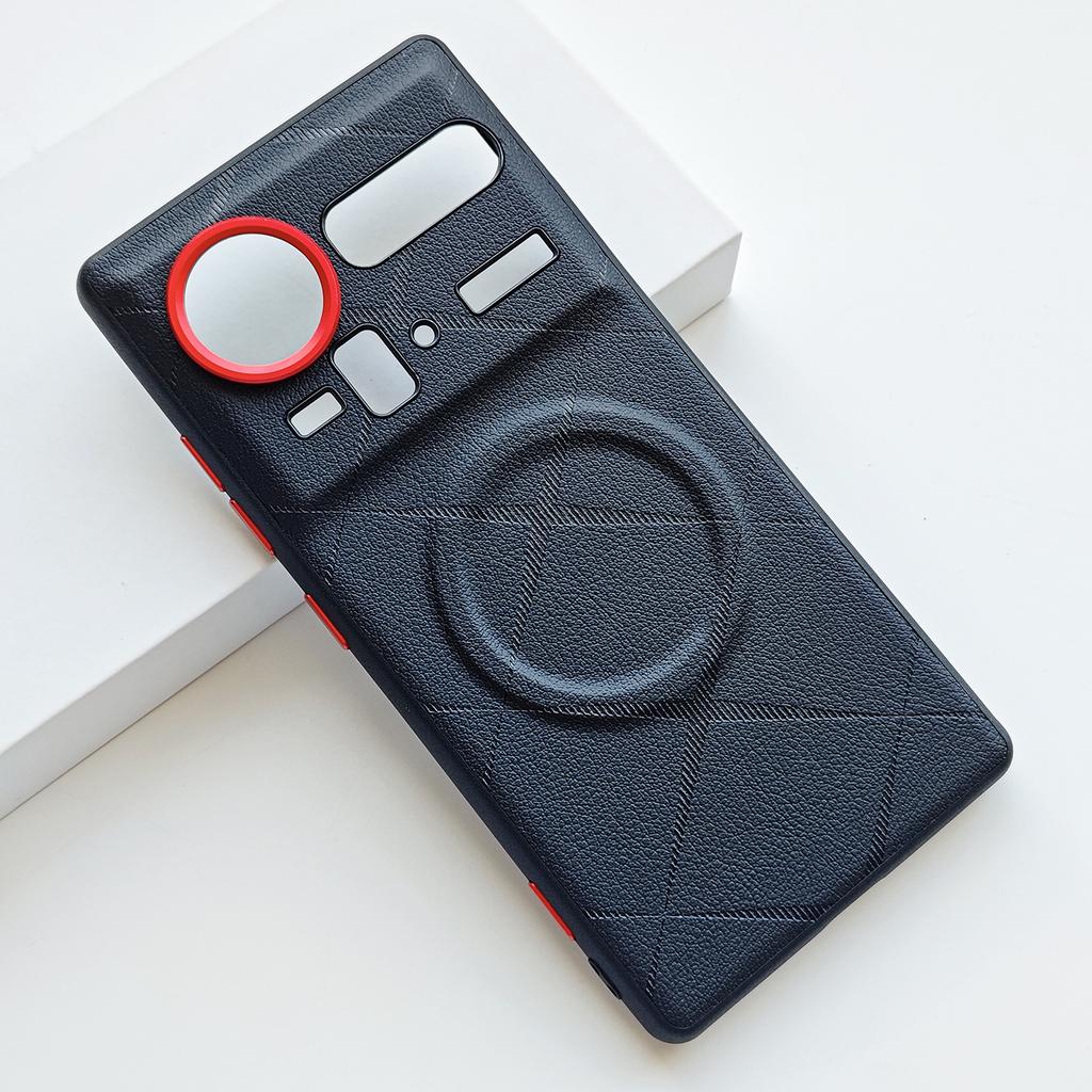 Чехол для Nubia Z80 Ultra Жесткий Матовый Магнитный Беспроводная зарядка Защитная Задняя Крышка Чехол для ZTE Nubia Z80 Ultra Корпус Телефона