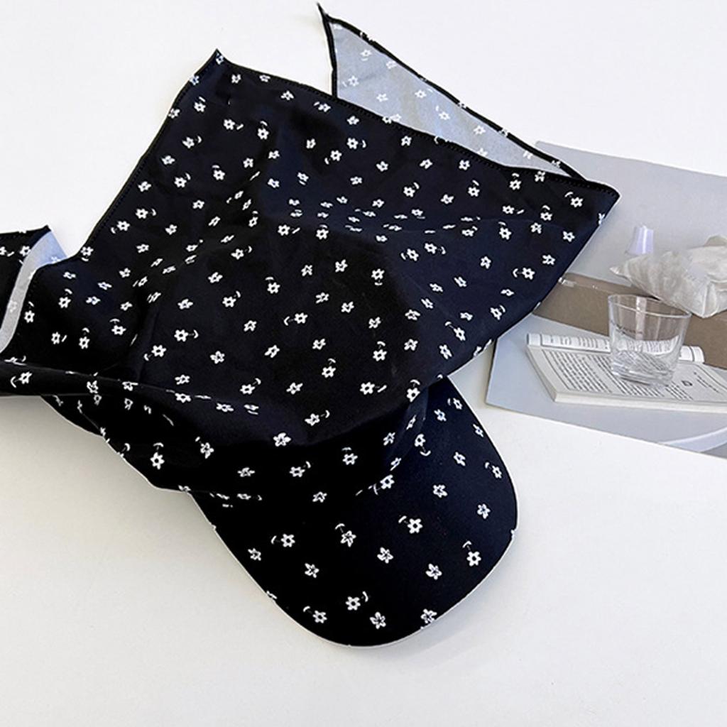 Легкий головной платок, бейсболка с цветочным принтом, регулируемый размер, кепка для велоспорта, путешествия, тюрбан, кепка для девочек и женщин, солнцезащитная