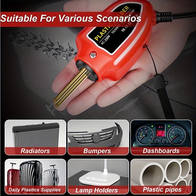 100 Вт степлер, сварочный аппарат для пластика, пластиковый бампер, паяльник, гаражные инструменты, автомобильные бамперы, ремонтные комплекты, сварочный аппарат для ПВХ