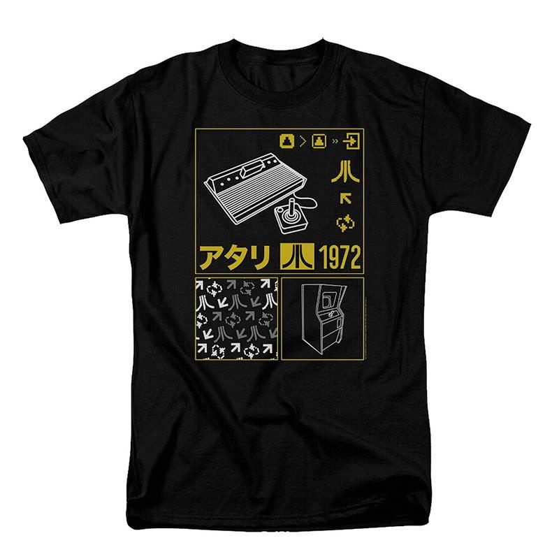 Y2k 80s American Retro Arcade Game Machine American Retro Shortsleeved Tshirt