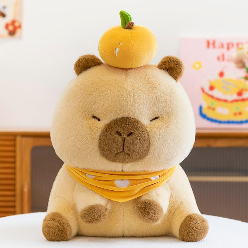 Capybara Plush Toy With Soft Pp Cotton Fill For Kids And Collectors
