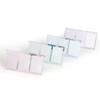3 Inch Instant Camera Frame Showcase with Three Compartments Transparent Photo Card Holder Box