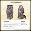 Lanxun 110L Camouflage Outdoor Mountaineering Rucksack