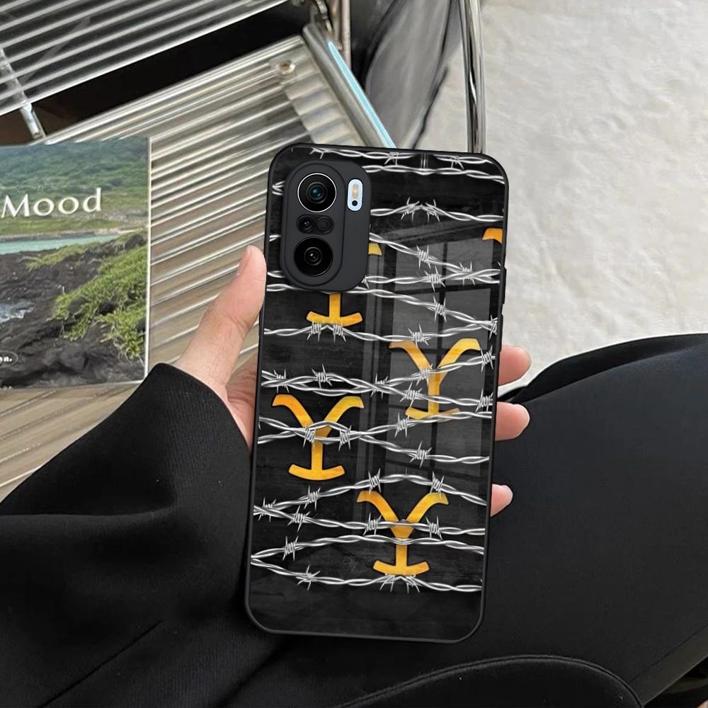 Yellowstone TV Series Phone Case for Xiaomi Redmi Note 14 13 12 11 Ultra Pro Lite 5G toughened glass Cover
