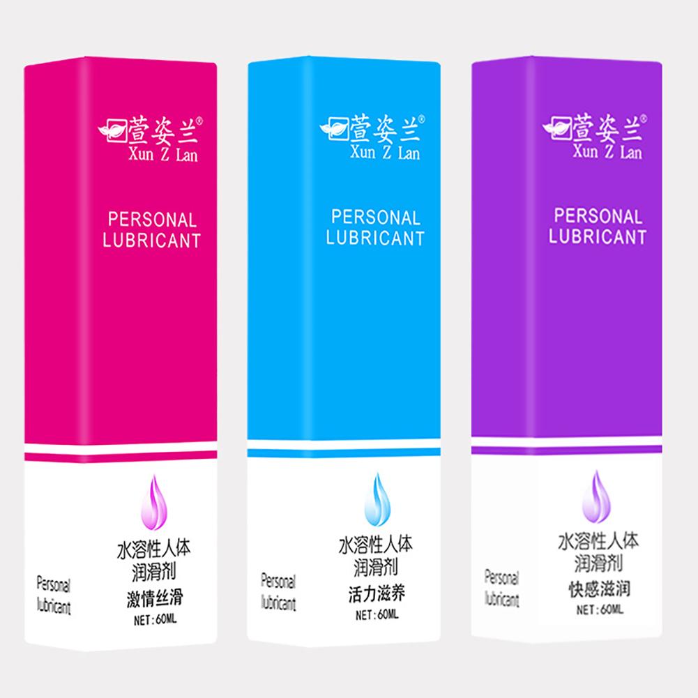 Water-Soluble Vagina Sex Lubricant 60/55ml Body Couple Massage Excited Lube Oil