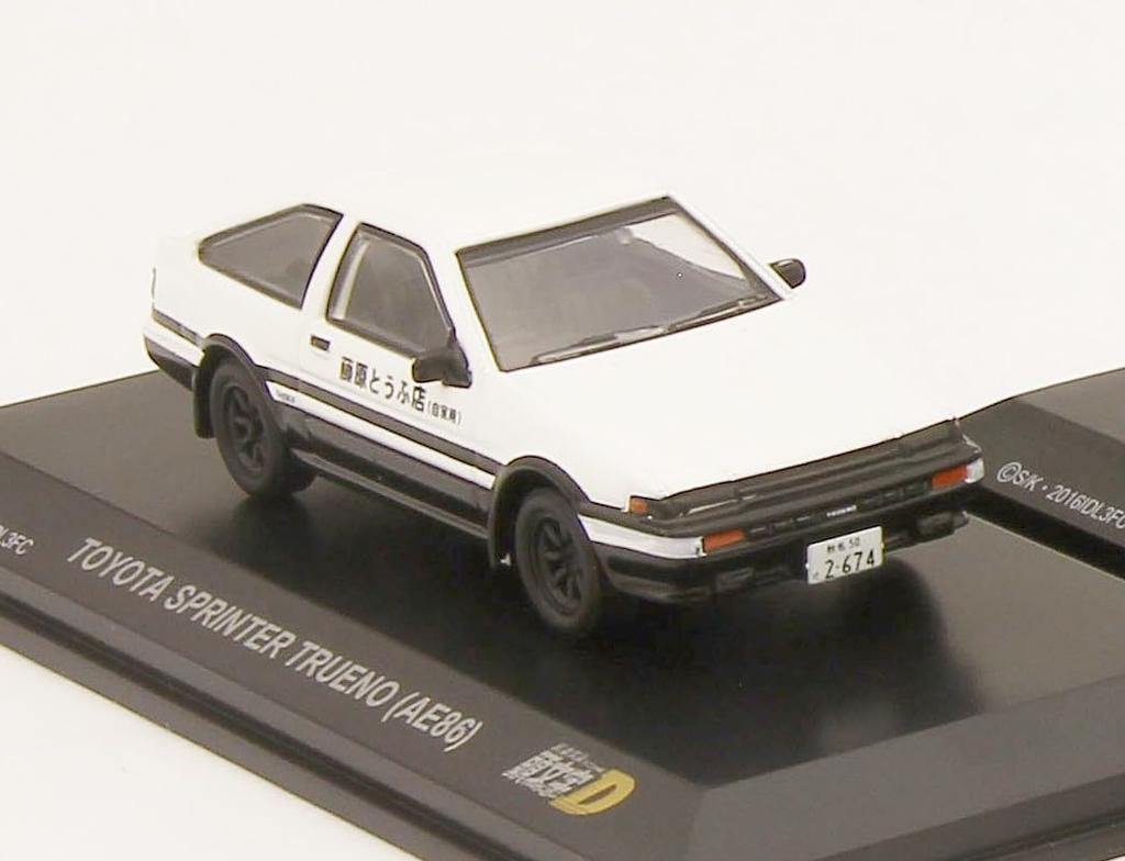 Kyosho Original Initial D Toyota Sprinter Trueno Finished Product 1/64 (AE86)
