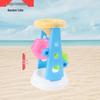 Children's Beach and Sand Play Set: Shovel, Bucket, Hourglass, and Sand Truck Toys