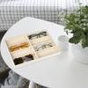 Stackable Sunglass Organizer Beige Grey Eyeglass Display Tray New Glasses Holder  for Men Women