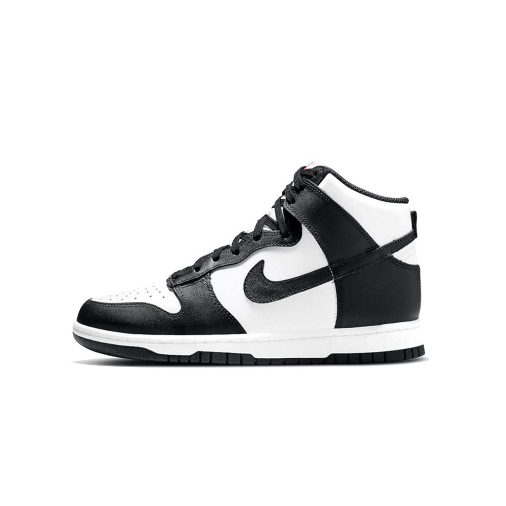 Nike Dunk Blackberry Silverberry Abrasion Resistant High top Skateboard Shoes Women's Silver Black DD1869-103(Team1274-)