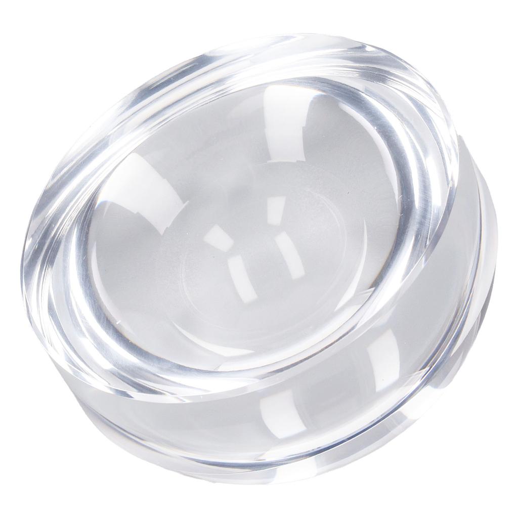 Лупа 4X Полностью оптический акриловый купол высокой четкости Полусферическая линза 93x61 мм