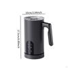 Milk Frother Automatic Coffee Steamer for Chocolate Cream White