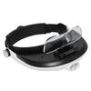 Headband Magnifying Glass with Led Lamp Magnifier for Beekeeping Equipment 1.0-6.0X Multiple Magnification Mirror with 5 Lens