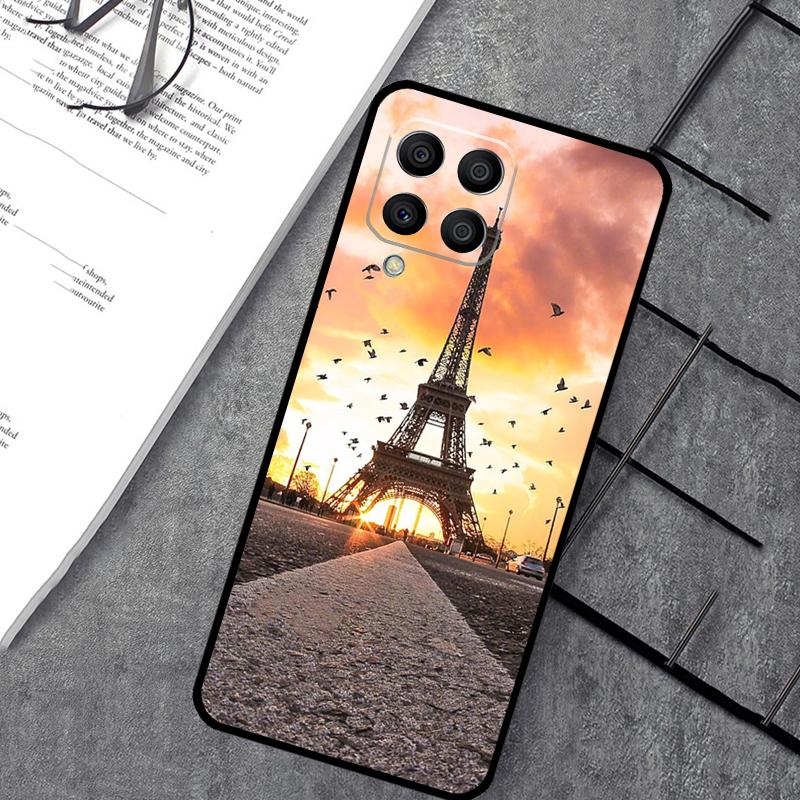 Париж Эйфелева башня Франция Чехол Для Samsung Galaxy M54 M32 M52 M15 M11 M12 M13 M14 M06 M16 M36 M56 M31 M53 M35 M55 M34