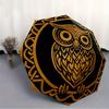 1pc Owl Celtic Automatic Open/Close Umbrella, Portable Folding Umbrella for Travel, Themed Events, It is suitable as a gift for various festivals, Out