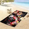 MAR#93 Print Beach Towel, Large Soft Quick Dry Towel for Beach Camping Swimming