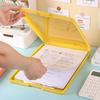 Ящик для хранения файлов формата А4 с буфером обмена, портативный многофункциональный органайзер для документов большой емкости, бумажный органайзер для документов, школьные принадлежности