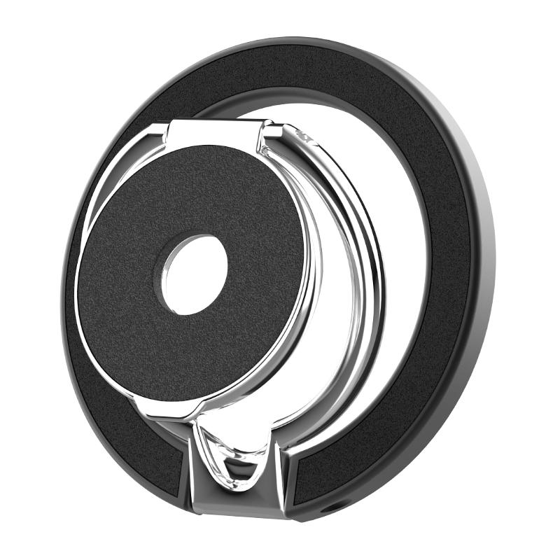 Двусторонний магнитный держатель для телефона MagSafe, магнитное кольцо-держатель для телефона, подставка, магнитный держатель для iPhone 16 15 14 13, Android, для спортзала, автомобиля