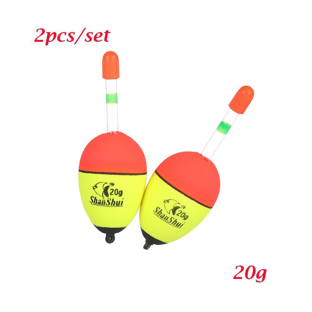 New Bobber Plastic Fishing Night Float Light Stick Ball Boia Eva Foam