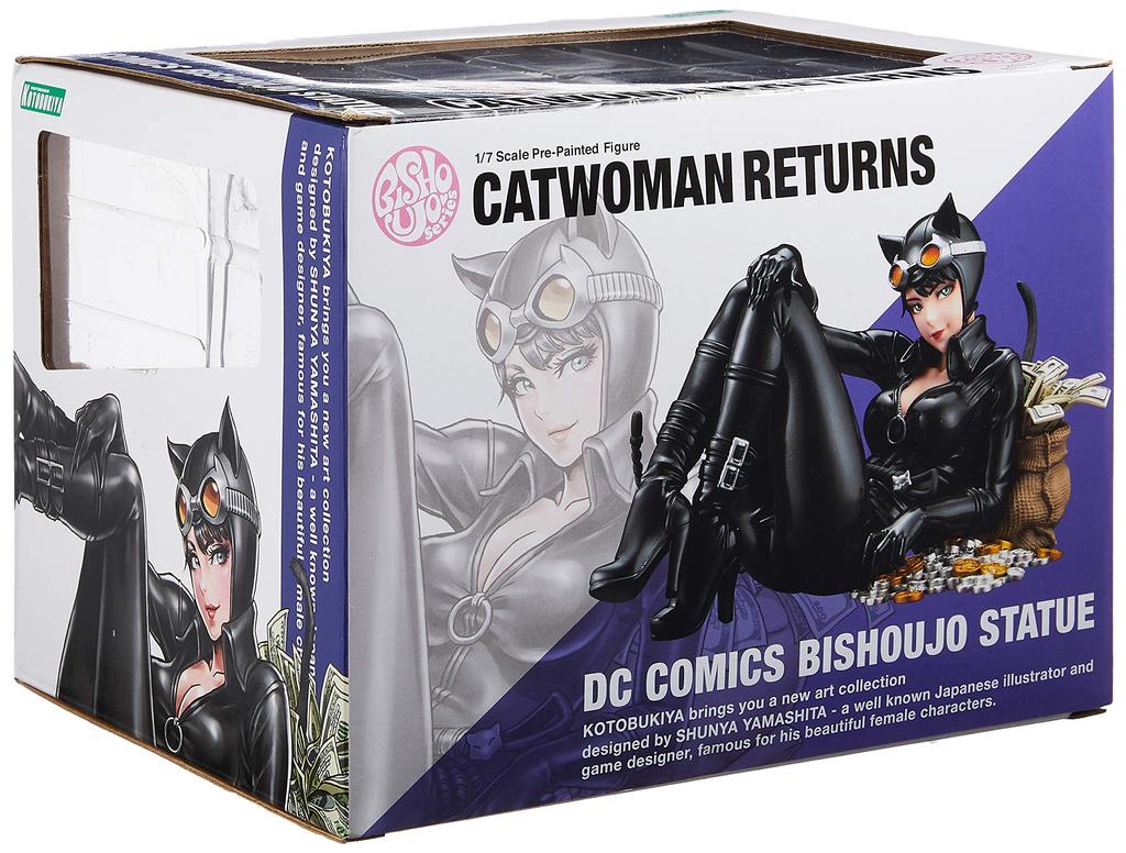 DC COMICS Bishoujo DC UNIVERSE Catwoman Returns масштабная ПВХ окрашенная готовая фигурка 1/7