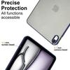 For Xiaomi Pad 7S Pro 12.5/6S Pro 12.4 Case TPU + Acrylic Clear Tablet Back Cover with Lens Frames