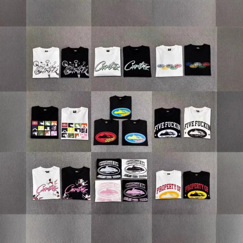 2026 Streetwear T-Shirt Loose Fit Short Sleeve Round Neck Men Women Printed Casual Alcatraz Style