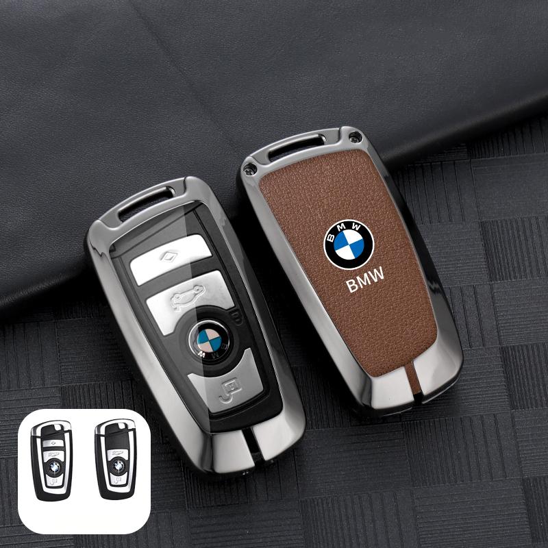 BBJF8 Metal Car Key Cover Case Holder Shell Bag For BMW 1 3 5 7 Series X1 X3 X4 X5 F10 F15 F16 F20 F30 F18 F25 M3 M4 Accessories
