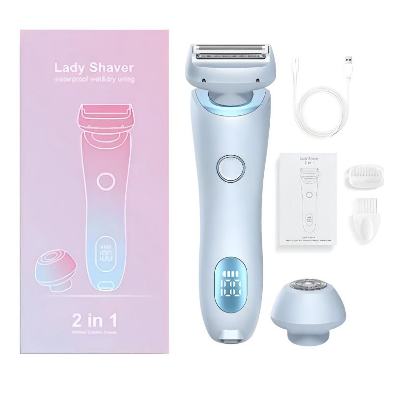 Xiaomi Electric Shaver for Women Painless Lady Razor Facial Hair Remover Wet and Dry Portable Bikini Trimmer for Face Armpit Legs Body