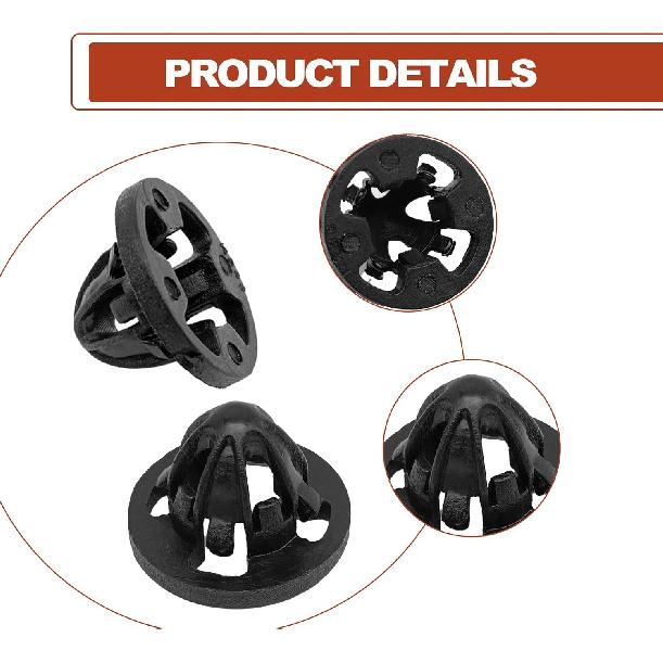 Taillight Lamp Retainer Clip 68084593AA Fastener Assembly Grommets Compatible with 2007 08 09 10 11 12 13 Dodge Ram Truck Pick-Ups 1500 2500 3500