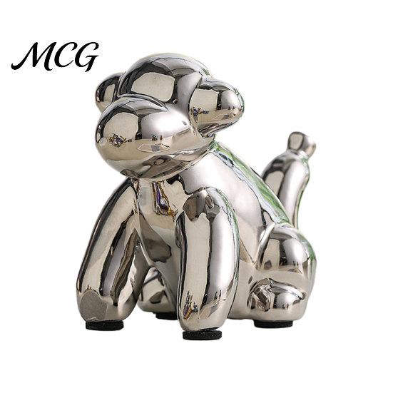 Elegant Holiday Decoration Nordic Animal Statue, Gold Elephant Monkey Rabbit Figurines, Luxury Home Art Piece Desk Decor for Bookshelf, Living