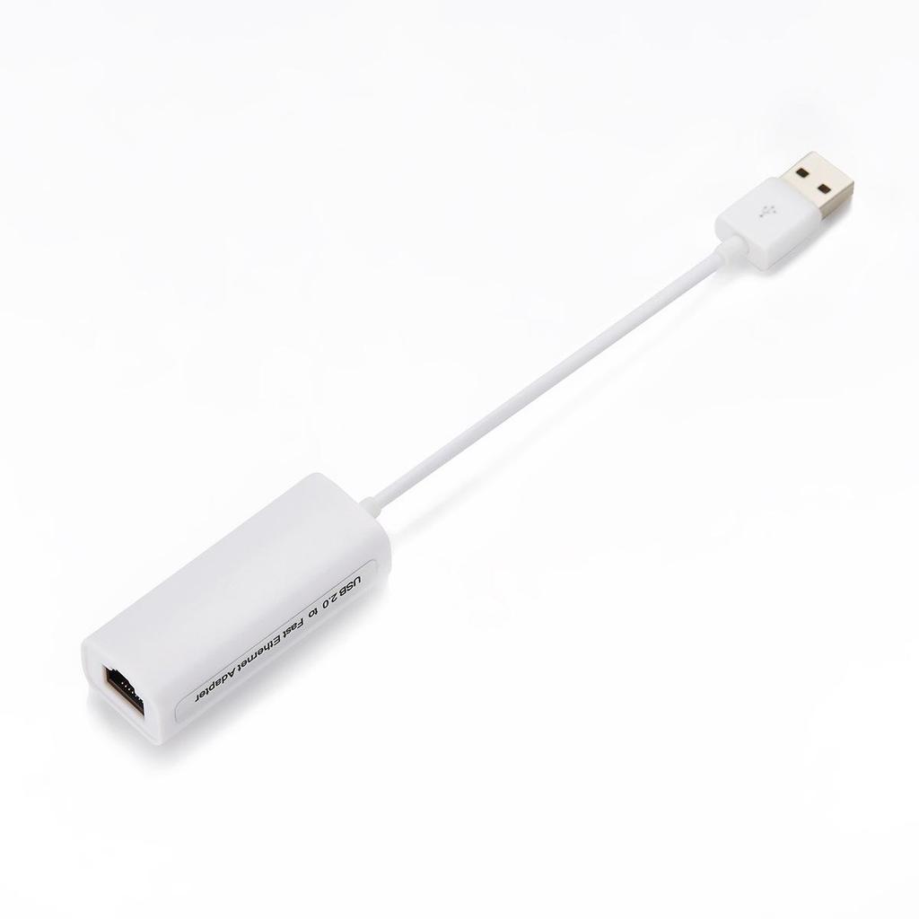 USB Ethernet Adapter for Laptop/Desktop – 100 Mbps Network Interface