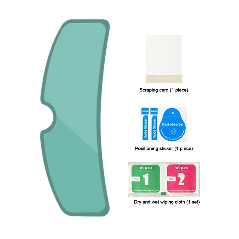 Новая универсальная прозрачная защитная пленка для шлема мотоцикла, противотуманная, нано-пленка для защиты от дождя и наклеек, защитная пленка для шлема, мотокроссовая пленка Q4H6