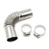 24mm Air Diesel Parking Heater Exhaust Tube Elbow Connector, Silver Car Assessories Parts for Webasto Eberspacher Diesel Heater