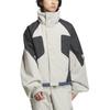 Adidas Fustl P Jacket Comfortable Versatile Warm Sports Casual Cotton Coat Men Jacket Light-Sesame Earth-Gray JM6144