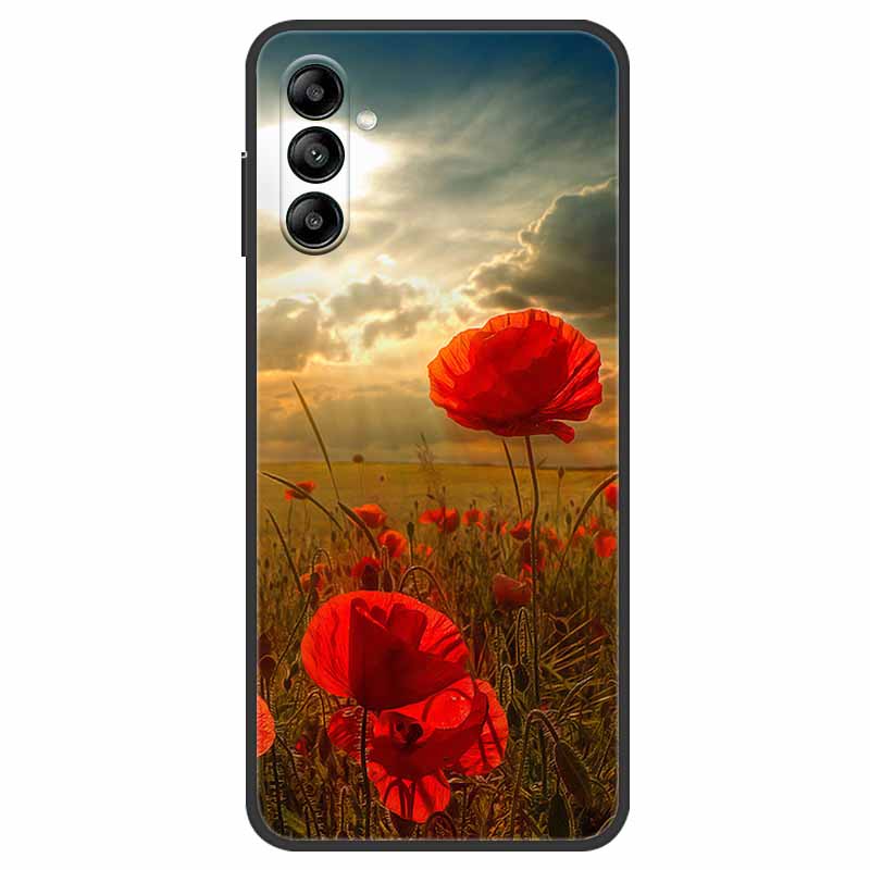 Для Samsung Galaxy A14 4G 5G Чехол Животные ТПУ Мягкий Силикон Задняя Крышка Чехлы для Телефона для Samsung A15 4G 5G SM-A145F Собака Кошка Чехол
