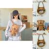 Cute Cartoon Plush Itabag Backpack With Breathable Material And Adjustable Straps For Casual Outings