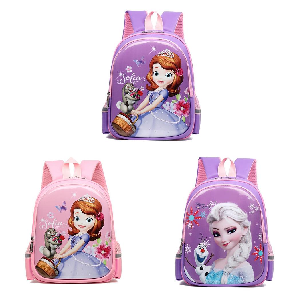 Детский рюкзак Kuromi Melody Spider Man Elsa с дышащими лямками с воздушной подушкой для школьниц