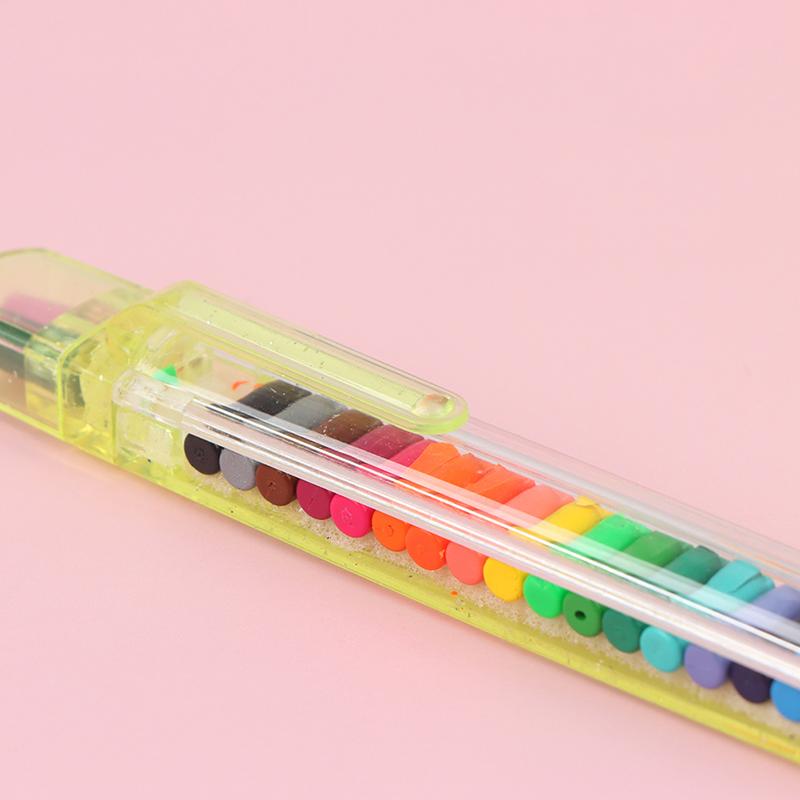 20 цветов/шт. милые мелки Kawaii, масляная пастель, креативная цветная ручка для граффити для